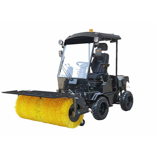 Driving Snow Sweeper