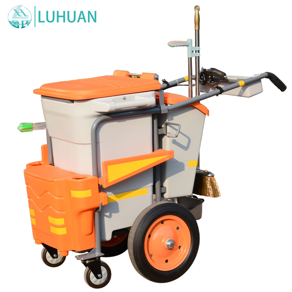 Multi-Function Sanitation Cleaning Trolley