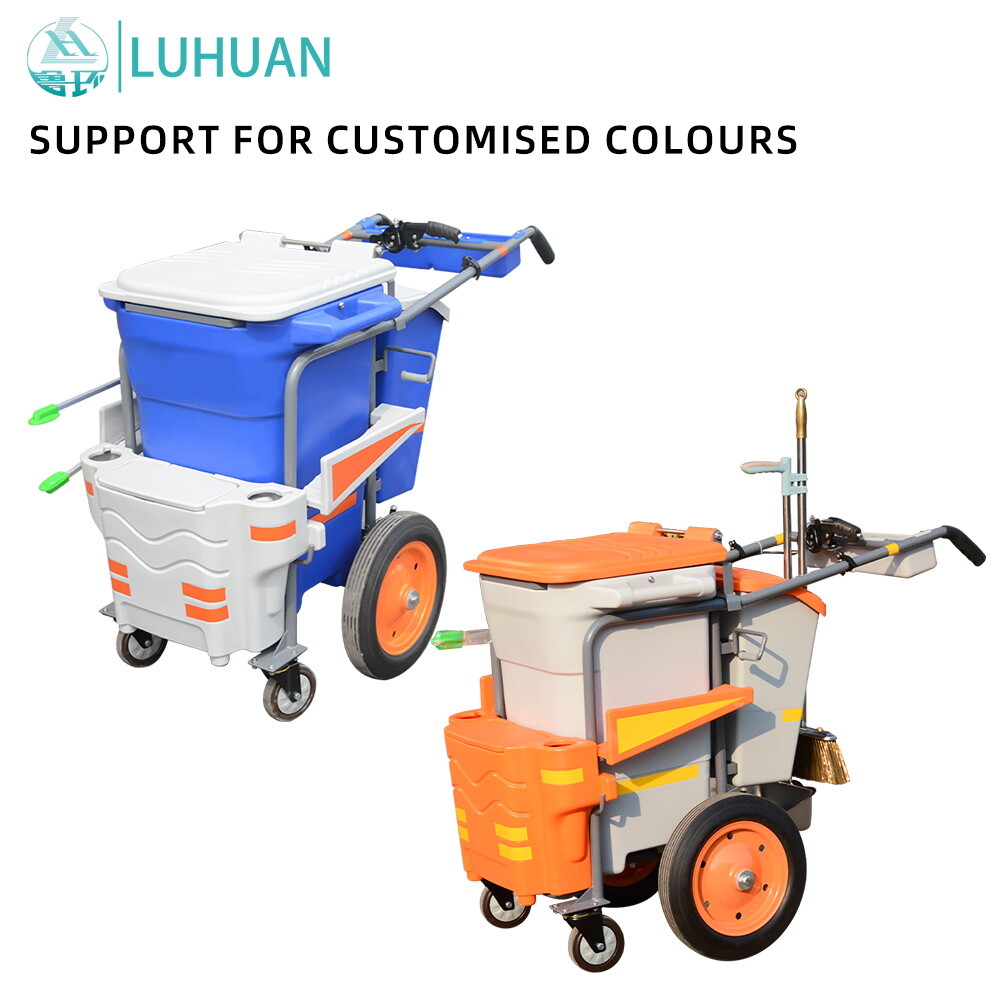 Multi-Function Sanitation Cleaning Trolley