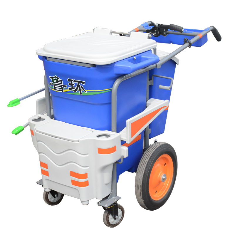 Street Cleaner Cart – Hand Pushed Sanitation Cleaning Solution