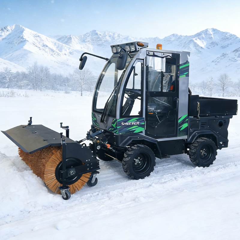 LHSX-880 4WD Ride-on Snow Sweeper: The Ultimate Winter Maintenance Solution