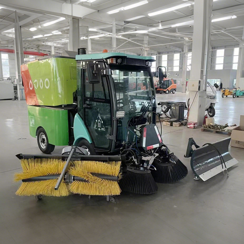 Articulated Pure Suction Sweeper Articulated Pure Suction Sweeper