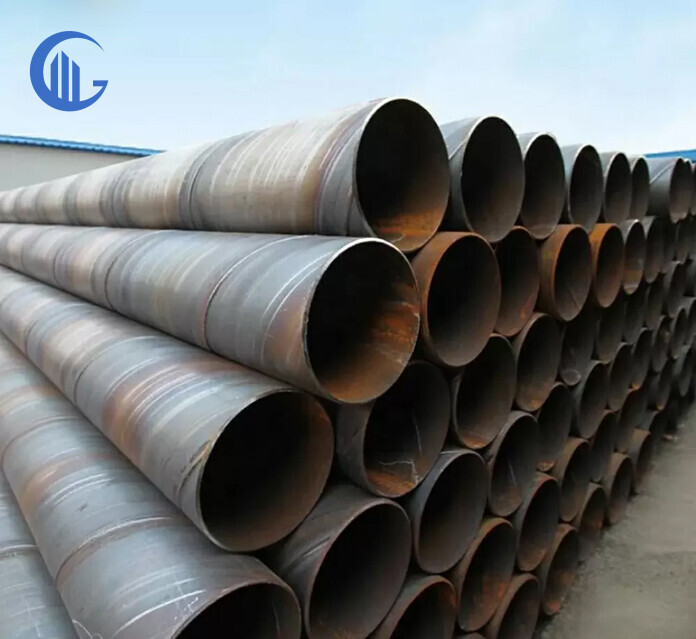 Spiral welded pipe