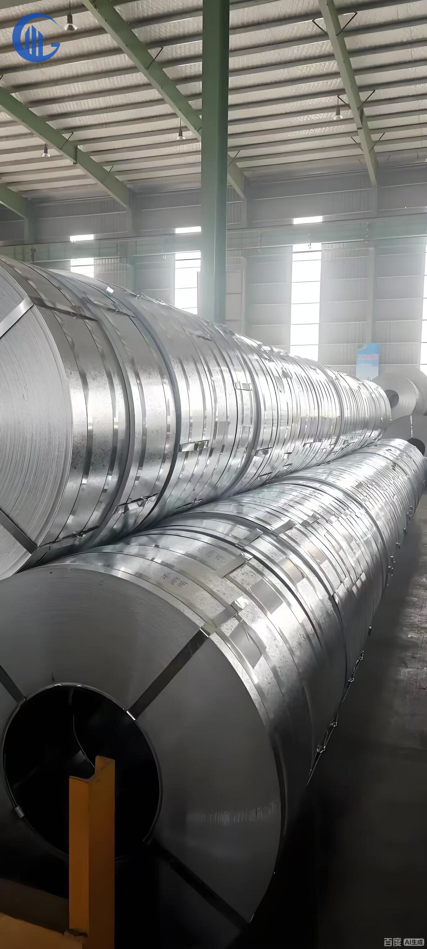 Galvanized steel strip