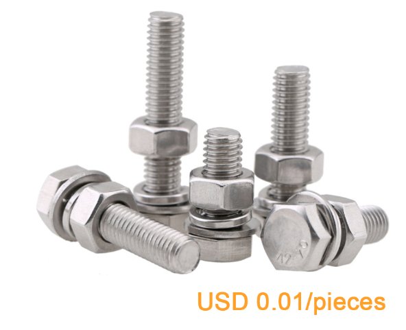 304 stainless steel screws nuts bolts stainless steel 316 bolt and nut