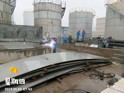 Stainless steel oil tank Mnufacture Project by 2019 In Viet Nam