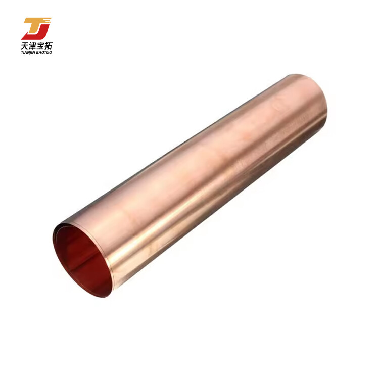 99.9% Pure Strip C1100 C1200 C1020 C5191 Decorative Earthing Copper Coil Foil Roll Price