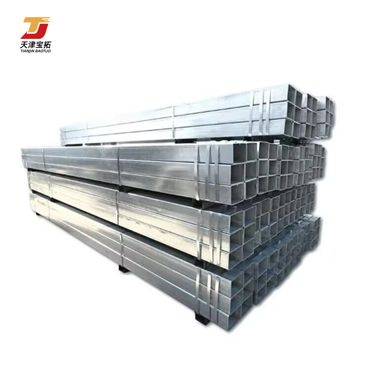Hot Sales Q235B Galvanized Square Steel Pipe Rectangular Pipe