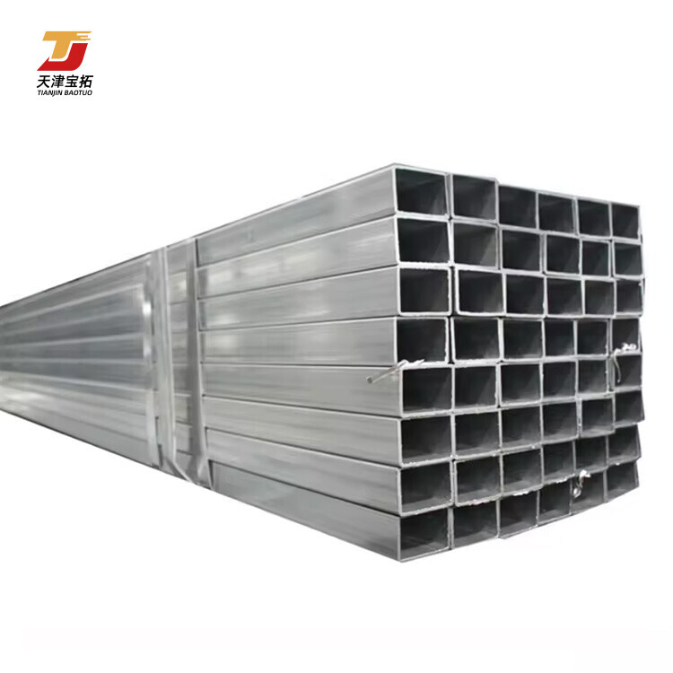 Hot Sales Q235B Galvanized Square Steel Pipe Rectangular Pipe