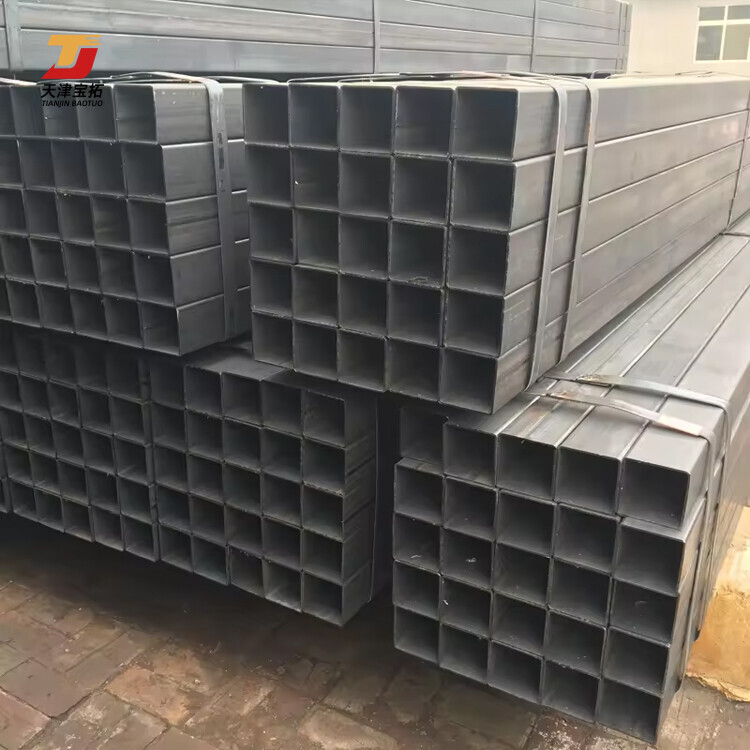 Q345 Welded Seamless Mild Carbon Steel Pipe/black Steel Pipe Square/rectangular Tube