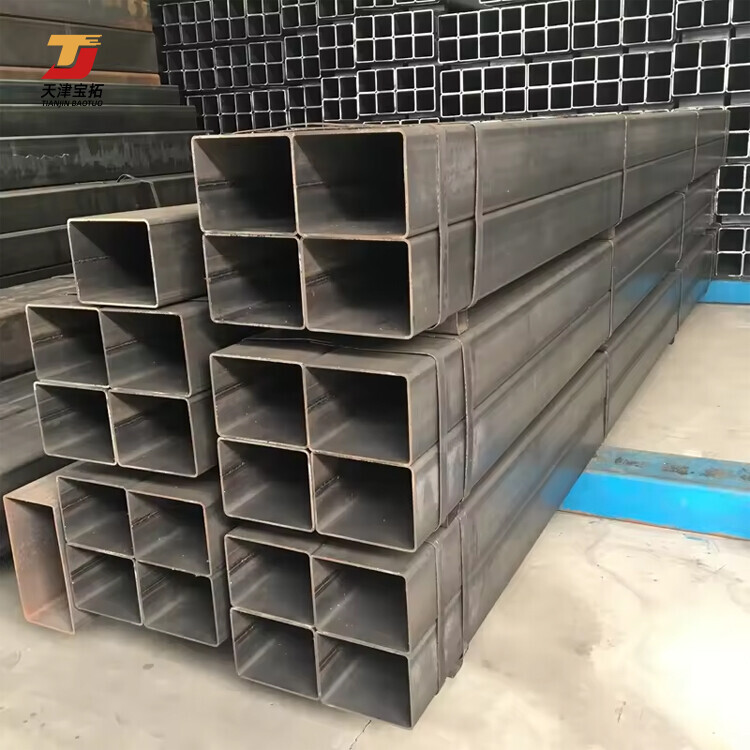 Q345 Welded Seamless Mild Carbon Steel Pipe/black Steel Pipe Square/rectangular Tube