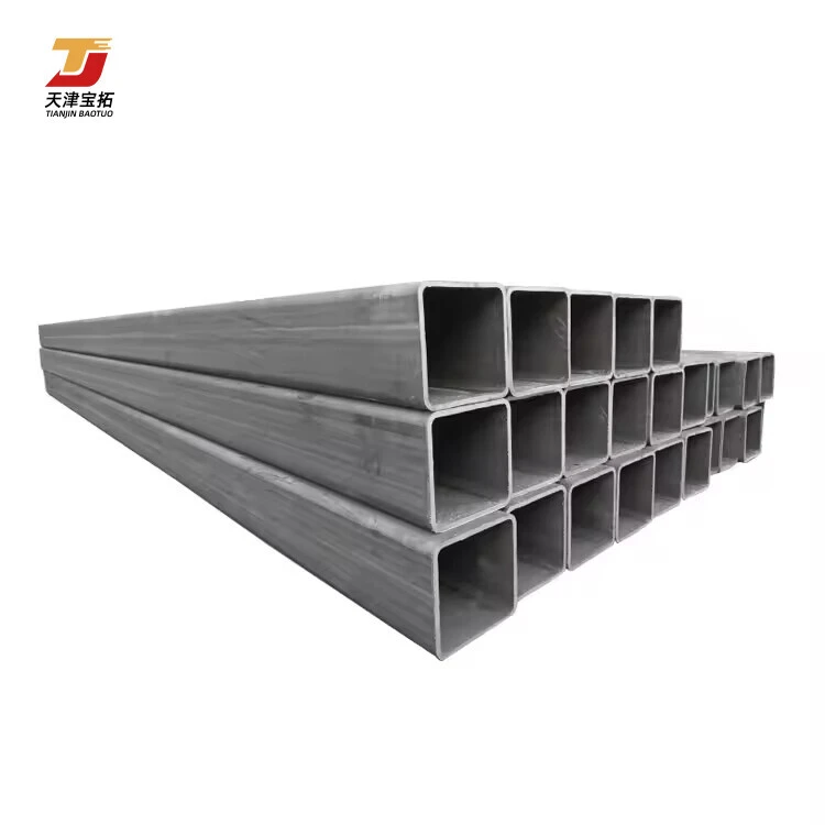 Q345 Welded Seamless Mild Carbon Steel Pipe/black Steel Pipe Square/rectangular Tube