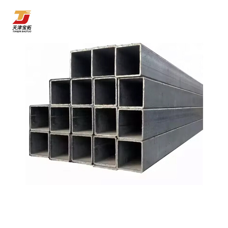 Q345 Welded Seamless Mild Carbon Steel Pipe/black Steel Pipe Square/rectangular Tube
