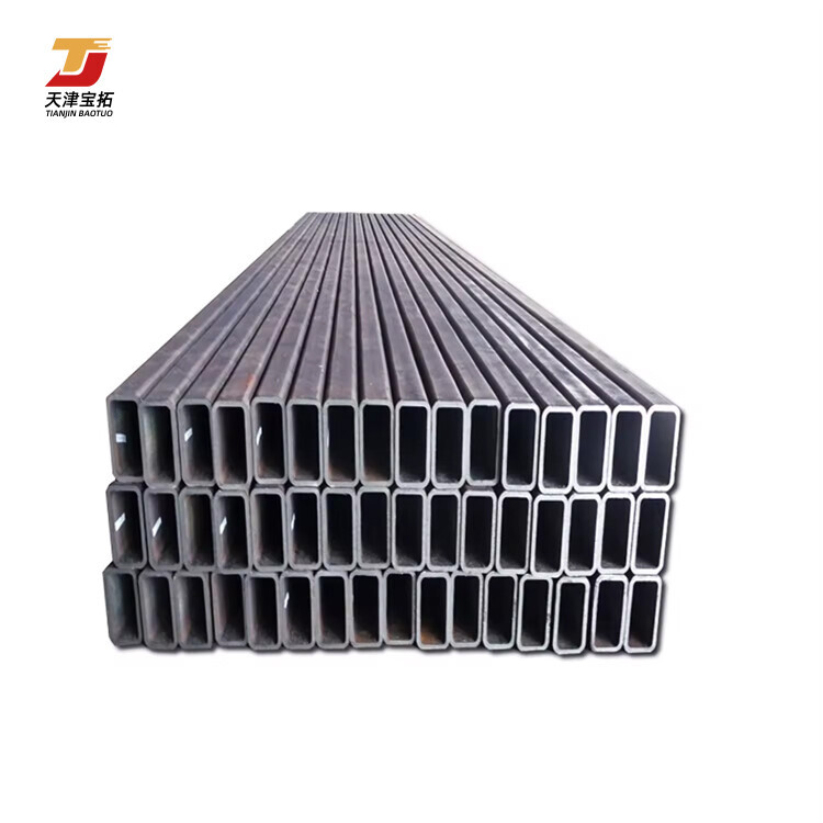 Q345 Welded Seamless Mild Carbon Steel Pipe/black Steel Pipe Square/rectangular Tube