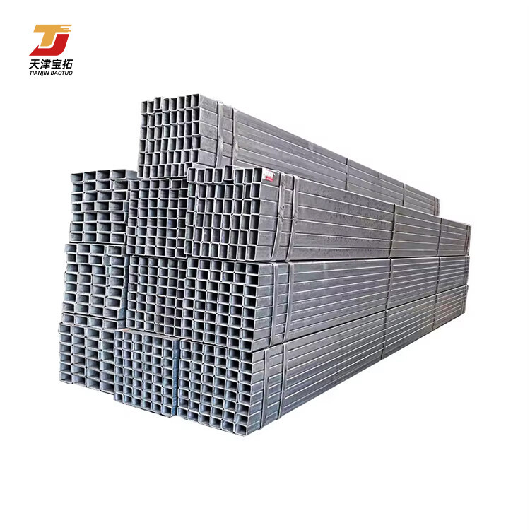 Q345 Welded Seamless Mild Carbon Steel Pipe/black Steel Pipe Square/rectangular Tube
