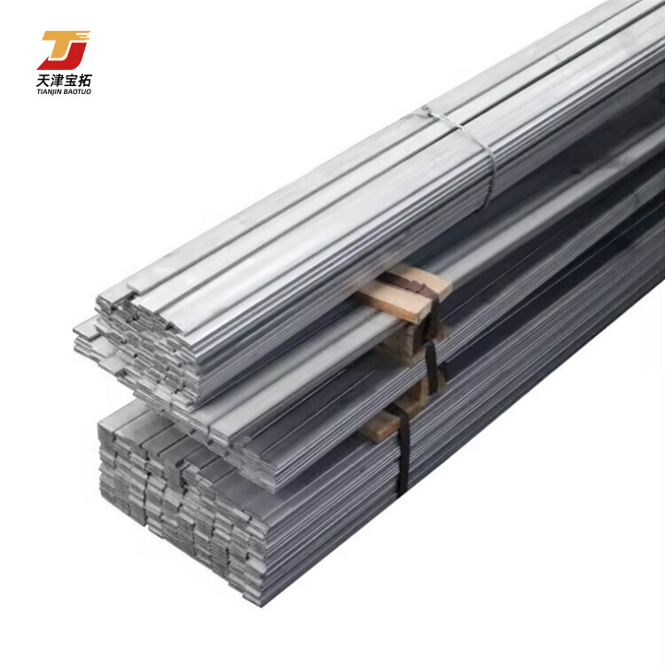 High quality cold drawn steel flat Q235 ss400 DX51D steel flat hot rolled