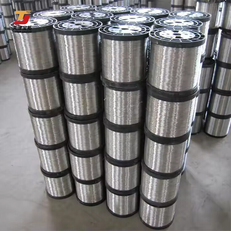 Bright 201 304 grade stainless steel wire rods 0.15mm-3mm stainless steel welded wire
