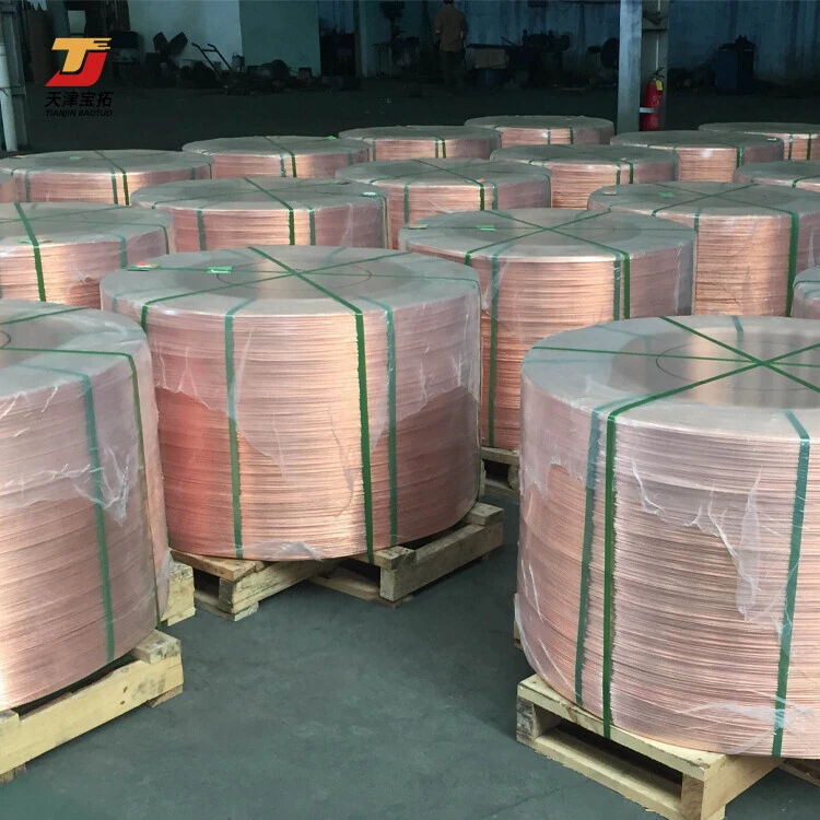 Custom Size Pure 99.9999% 0.8 Mm Enamelled Copper Wire