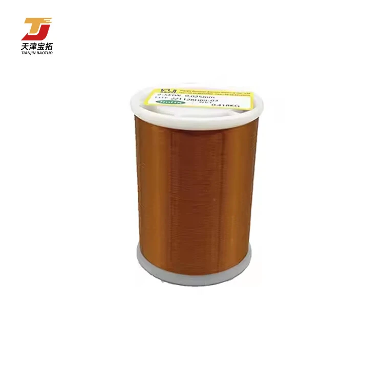 Custom Size Pure 99.9999% 0.8 Mm Enamelled Copper Wire