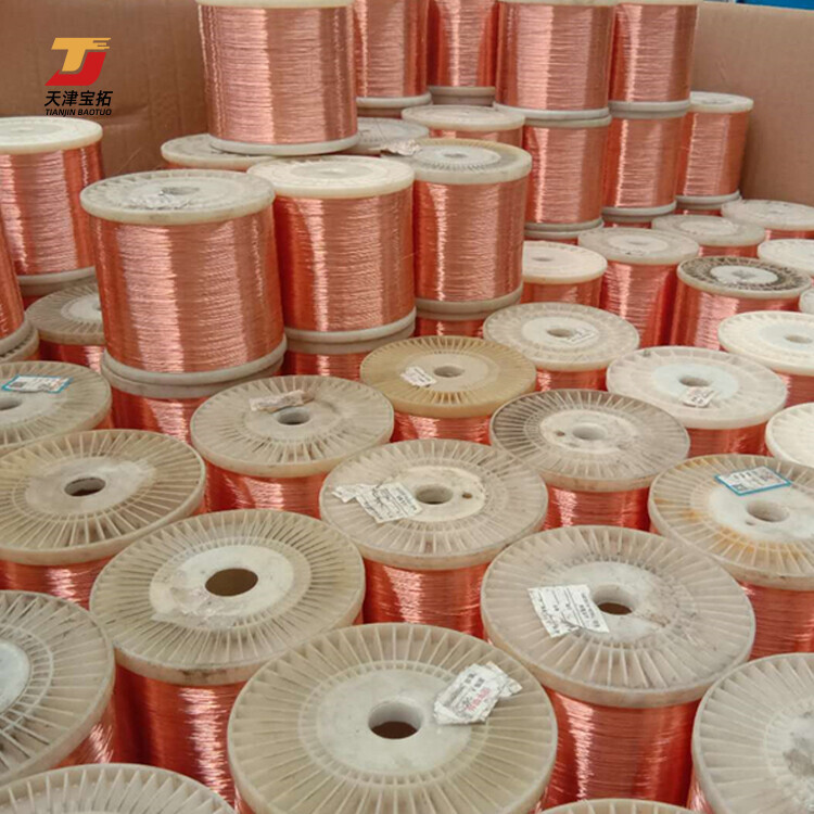 Copper Coated Steel Bare Stranded Wire , Bare Copper Wire