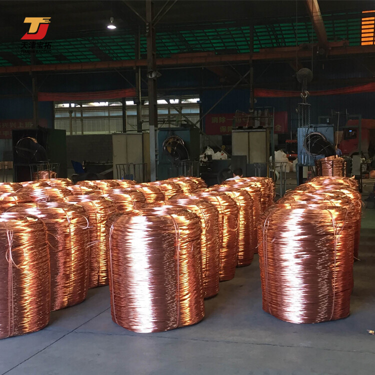 Copper Coated Steel Bare Stranded Wire , Bare Copper Wire