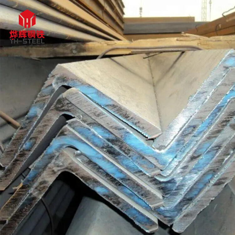 Factory Direct Sales Q235b Angle Steel Hot-dip Galvanized Equilateral Hot-rolled Shelf Galvanized Angle Iron Punching 40*4mm