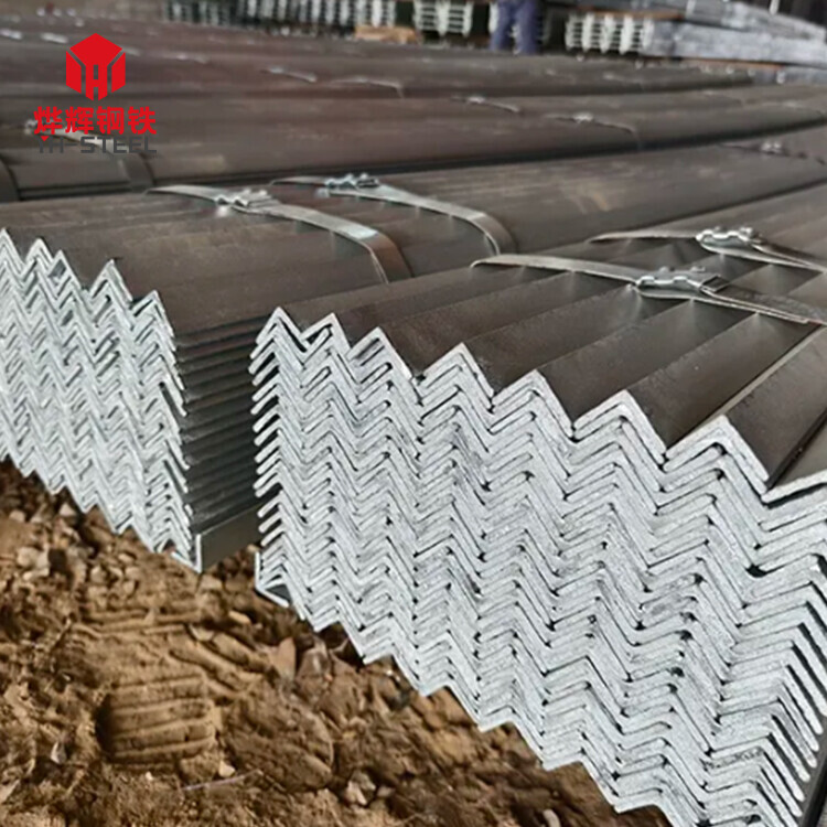 Factory Direct Sales Q235b Angle Steel Hot-dip Galvanized Equilateral Hot-rolled Shelf Galvanized Angle Iron Punching 40*4mm