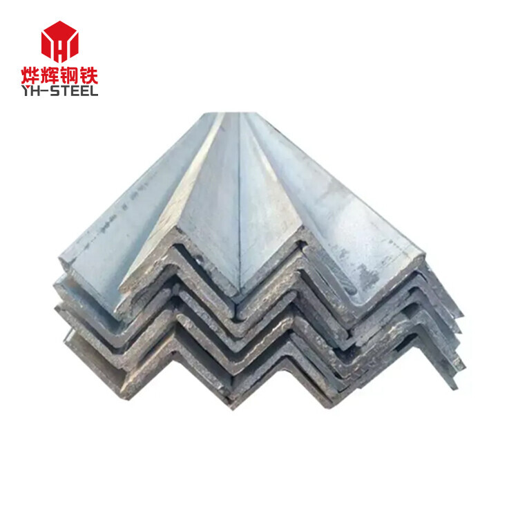 Factory Direct Sales Q235b Angle Steel Hot-dip Galvanized Equilateral Hot-rolled Shelf Galvanized Angle Iron Punching 40*4mm