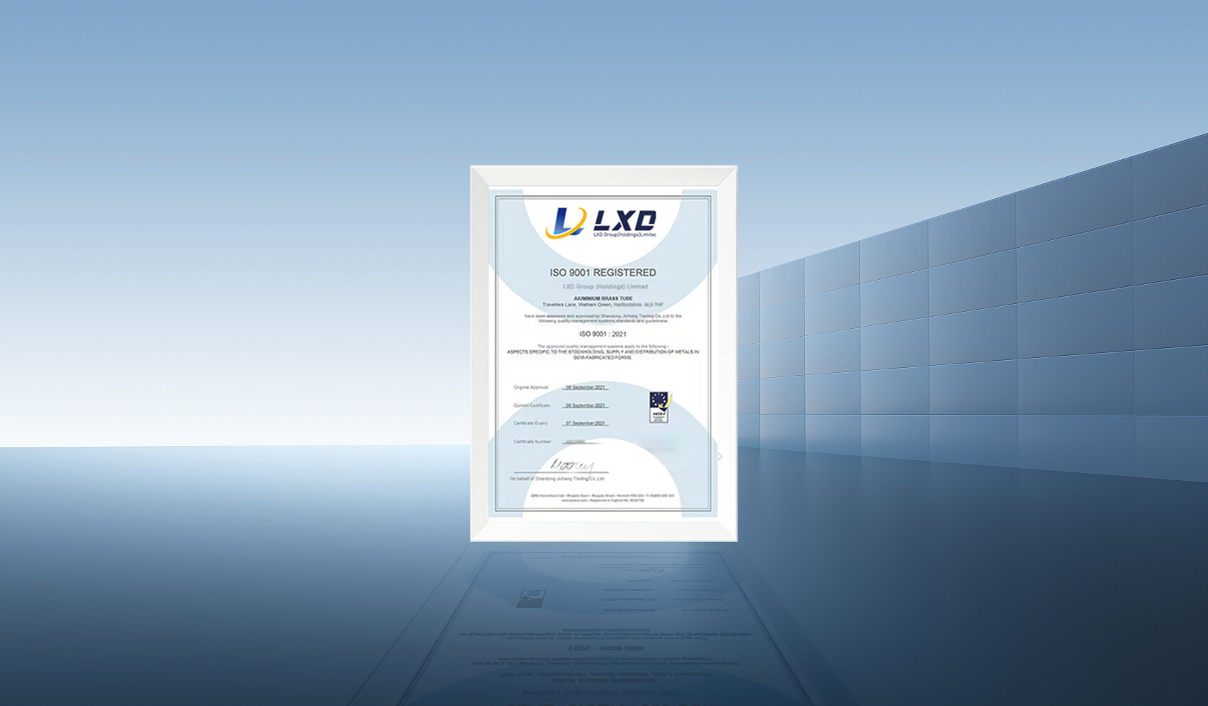 Technical Appraisal Certificate