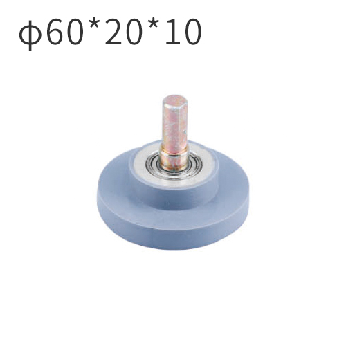 Mingde machinery manufacturing 60*20*10MM Imported Silicone Wheels with Pins for profile wrapping machine Mingde machinery manufacturing 60*20*10MM Imported Silicone Wheels with Pins for profile wrapping machine