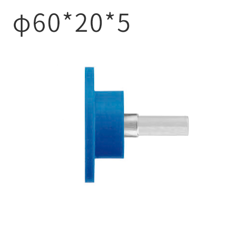 Mingde machinery manufacturing 60*20*5MM Silicone wheel with pin for profile wrapping machine