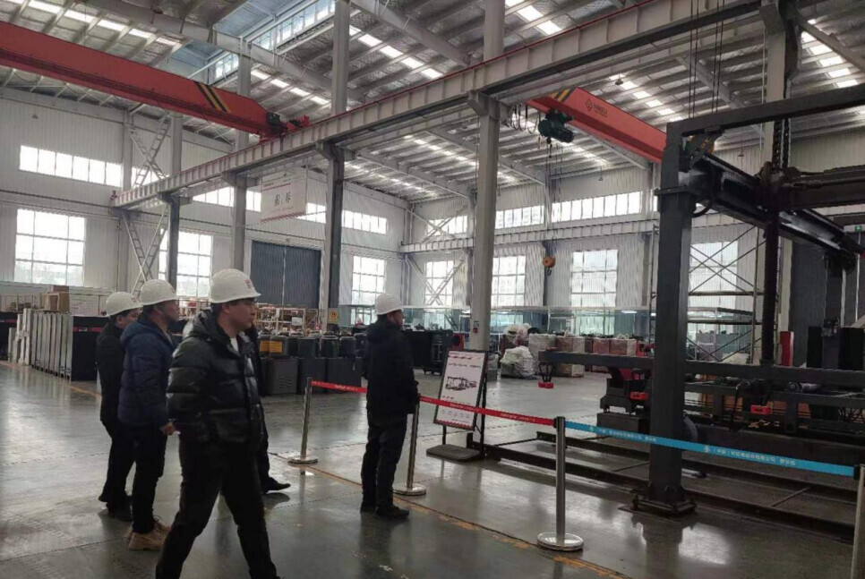 VISITA DEL CLIENTE GUANGDONG SHENG CHAO STEEL STRUCTURE ENGINEERING CO., LTD.