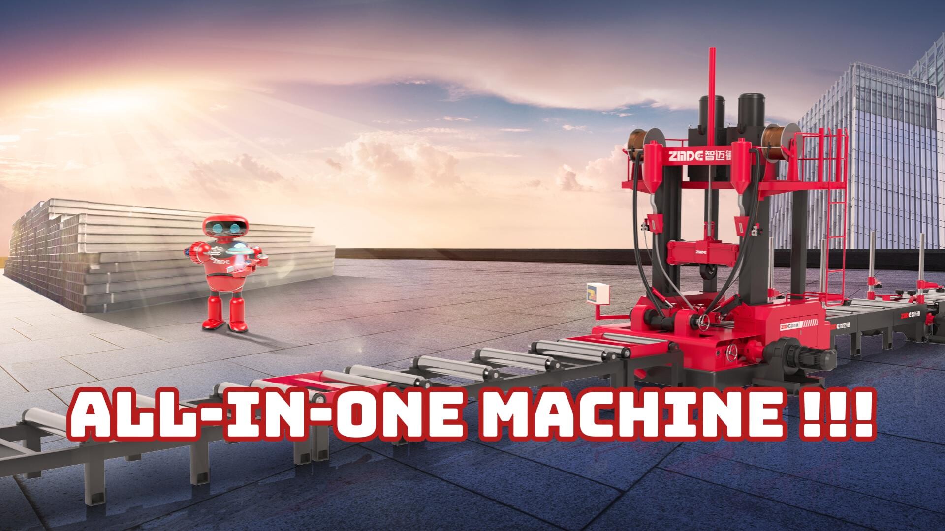 La máquina todo en uno de ZMDE