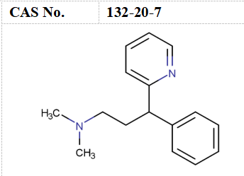 Pheniramine maleate CAS No. 132-20-7
