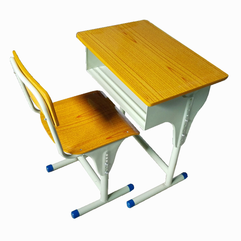 Single person desk and chair set