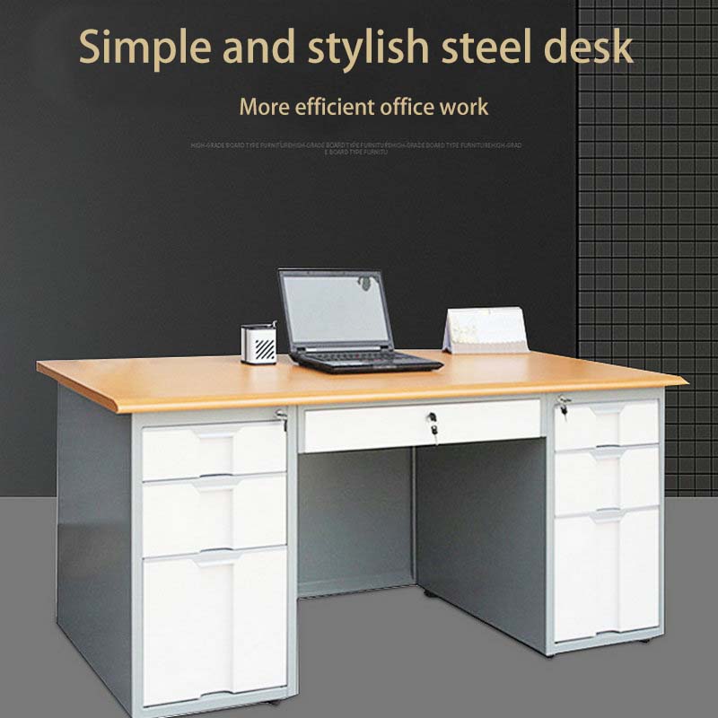 Steel staff desk