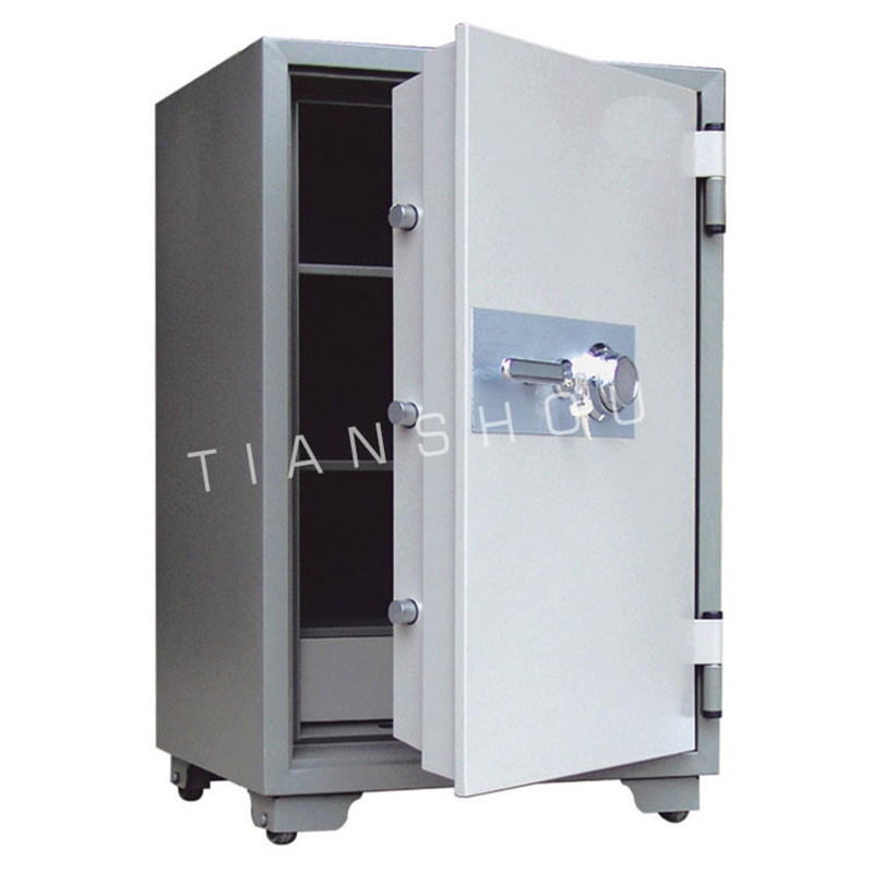 Fire proof document safe, double lock control, financial cabinet, confidential document cabinet, anti-theft and encrypted safe manufacturer