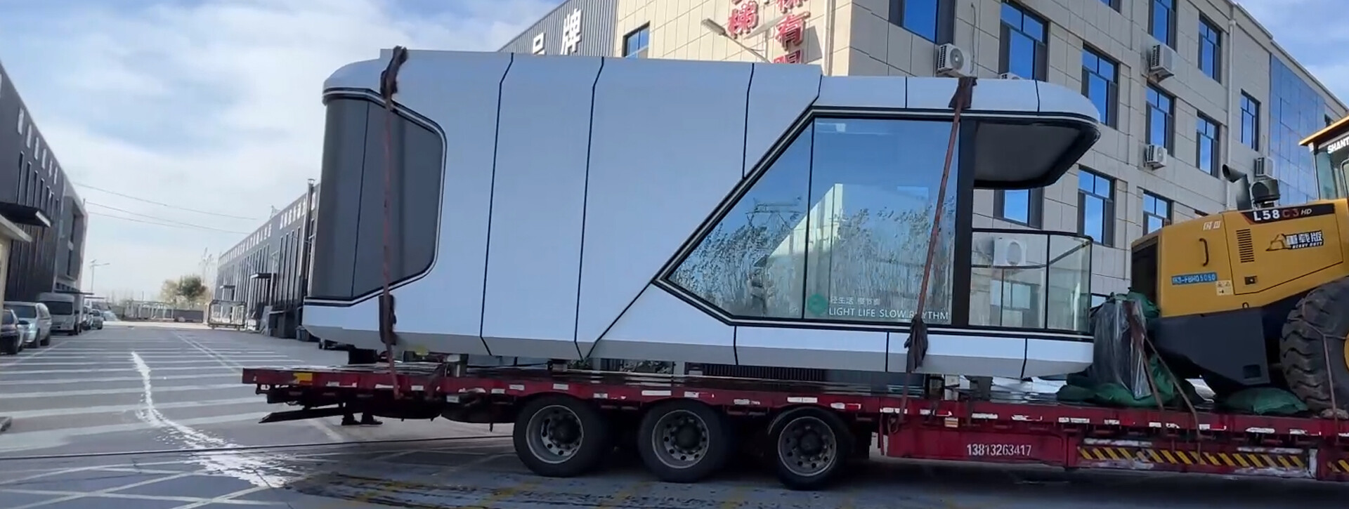 Suninn V5 Space Capsule House  Successfully Delivered to Inner Mongolia, Injecting New Energy into Nature Living