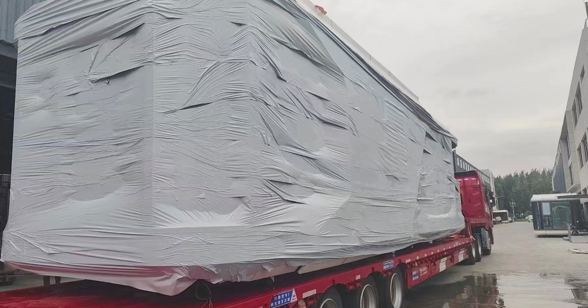 SUNINN V7 capsule house delivered to Beijing! SUNINN V7 capsule house delivered to Beijing!