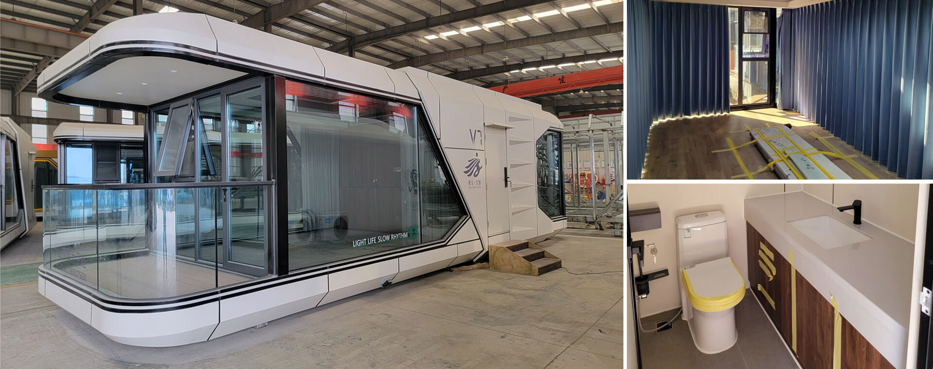 SUNINN V7 SPACE CAPSULE HOUSE DELIVERED TO SHANXI SUNINN V7 SPACE CAPSULE HOUSE DELIVERED TO SHANXI