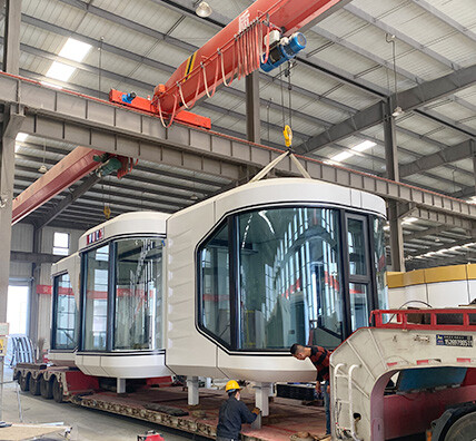 SUNINN Delivers Custom V7 Capsule House for Railway Police at Beijing West Station Square