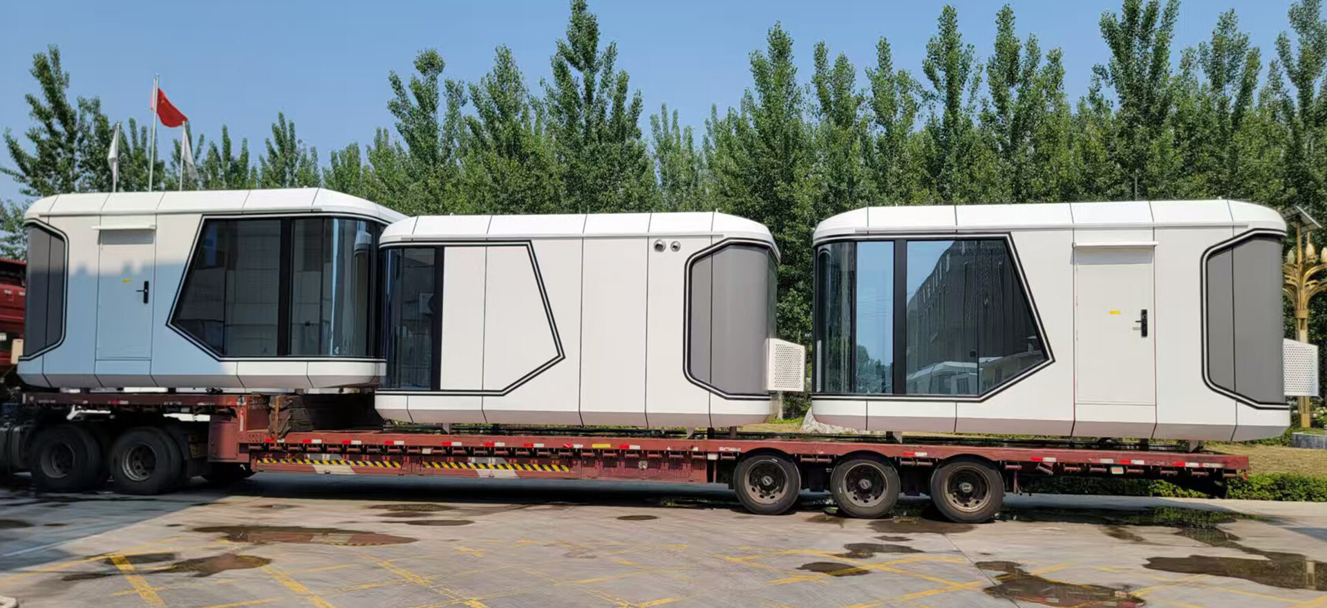 SUNINN V3 Capsules shipped to Jiangsu, Redefine Camping Base B&B