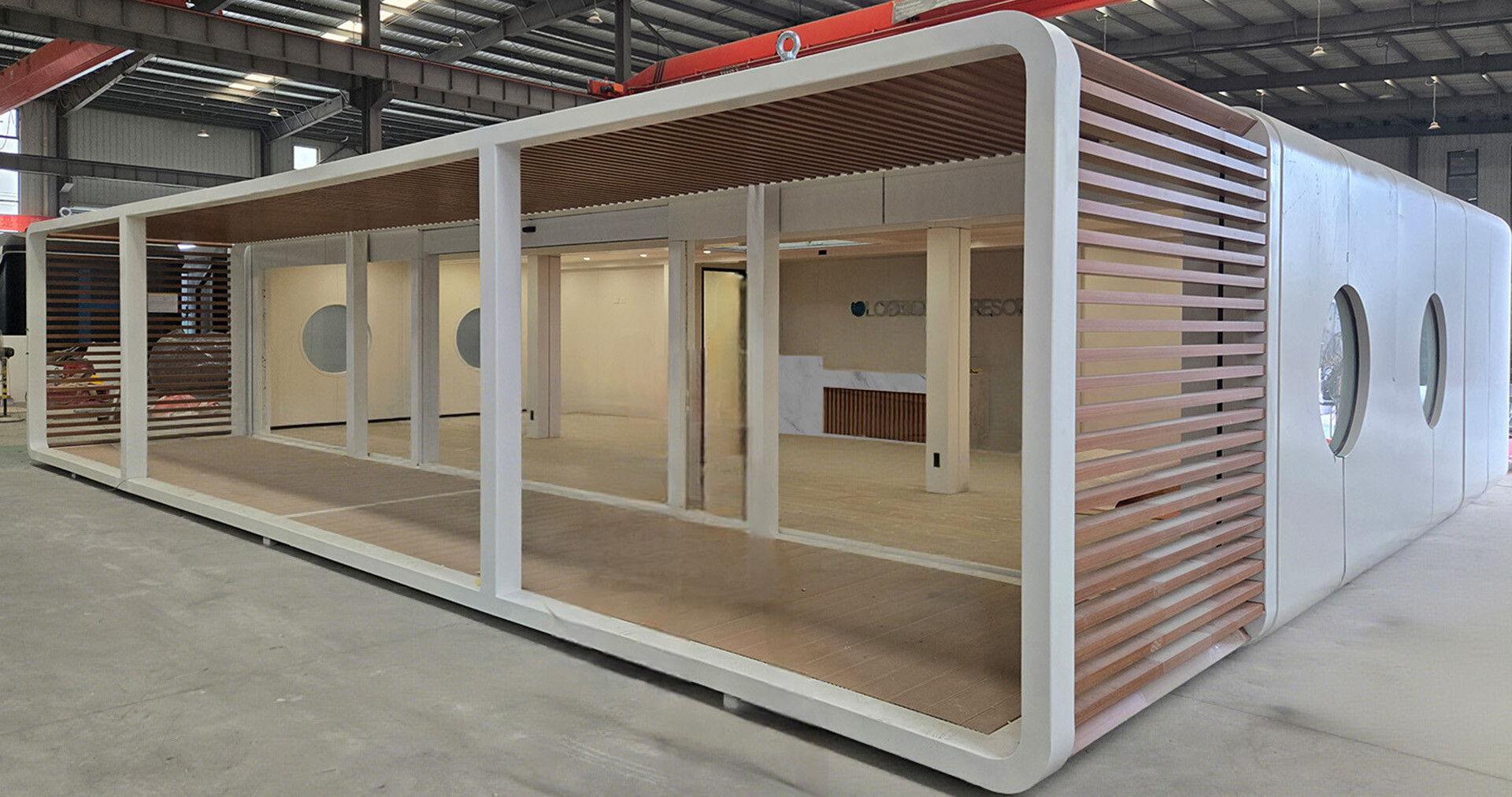 SUNINN Apple Cabins Depart for Canada to Serve Resort Reception Requirements SUNINN Apple Cabins Depart for Canada to Serve Resort Reception Requirements