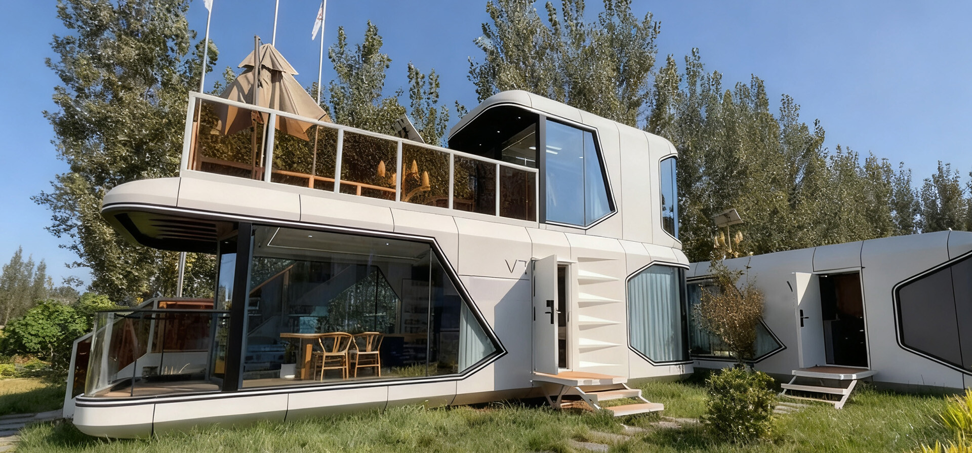 SUNINN's New Double-Deck Space Capsule Houses Make a Splash SUNINN's New Double-Deck Space Capsule Houses Make a Splash