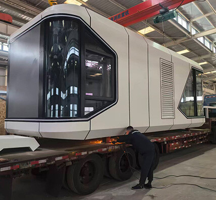 Suninn Delivers V5 Capsule Houses to Kazakhstan, Pioneering Modern Living