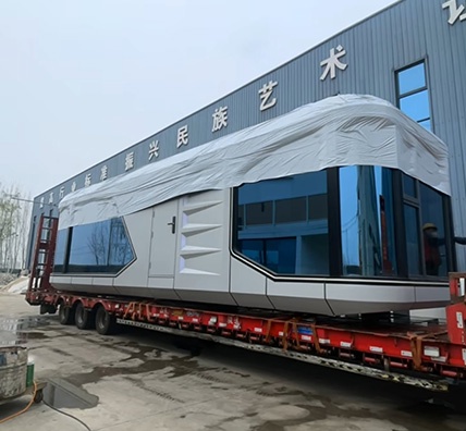 Mobile Barber Shop V7 Shipped to Europe