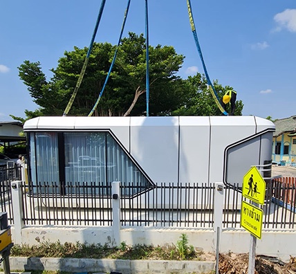 SUNINN V5 Capsule: Successful Delivery in Bangkok, Thailand