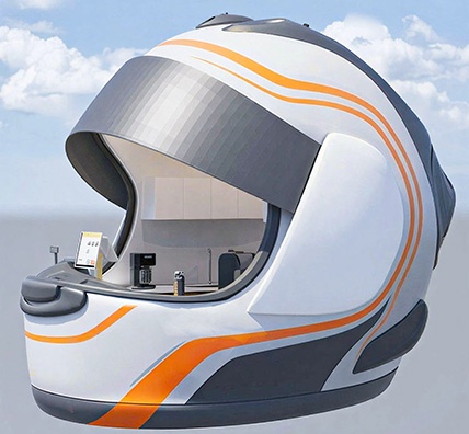 SUNINN Begins Production on Custom Helmet-Shaped Café for Jordan Client