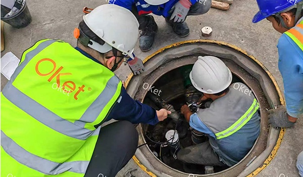 ATG y LDS inalámbricos de OKet implementados con éxito en TotalEnergies Camboya, permitiendo la renovación de la estación de servicio sin tiempo de inactividad