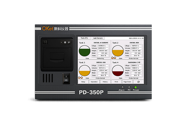 Console automatique de jaugeage de réservoir PD-350P